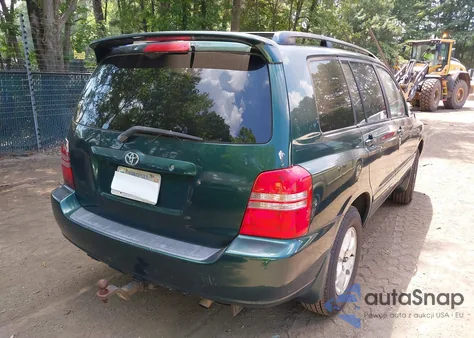 2003 Toyota Highlander V6 z USA, uszkodzony, nr VIN JTEGF21A230086458